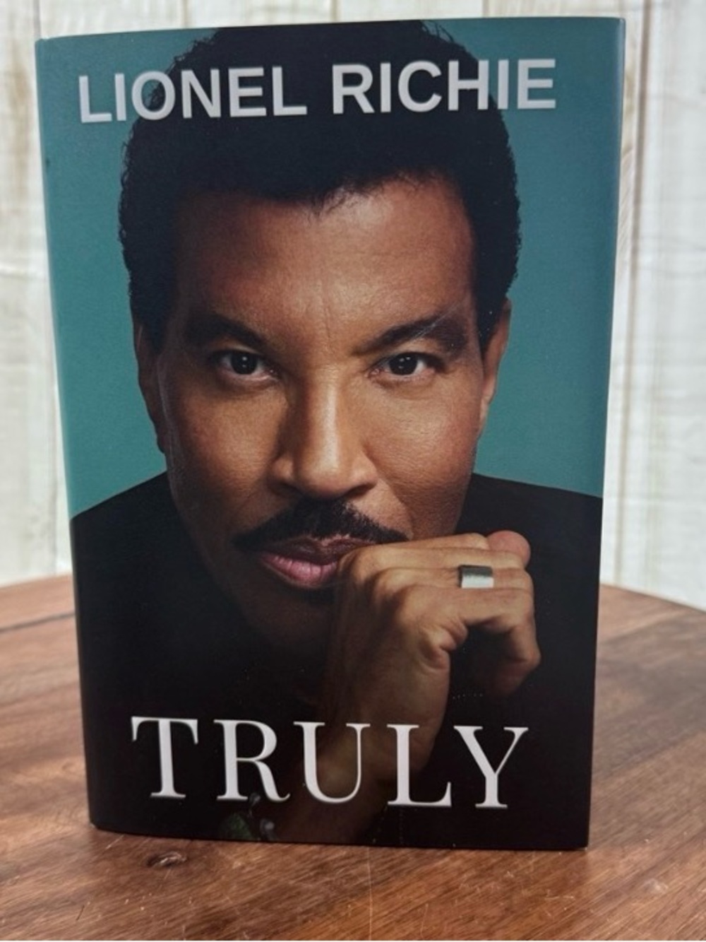Lionel Richie "Truly" Hardcover Book